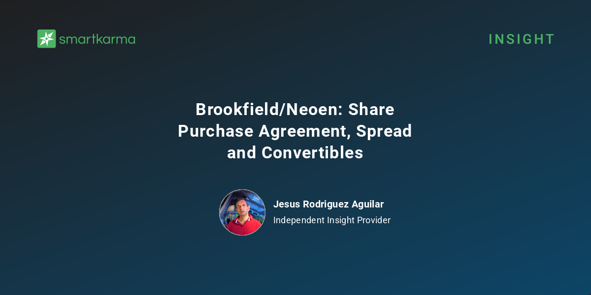 Brookfield/Neoen: Share Purchase Agreement, Spread and Convertibles ...