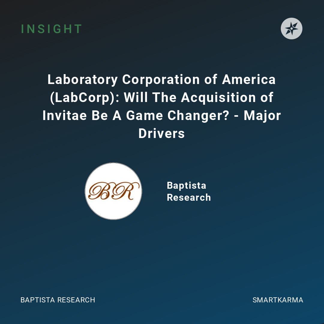 Laboratory Corporation of America (LabCorp) Will The Acquisition of